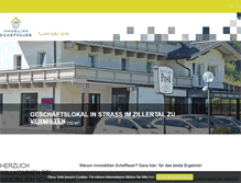 Tablet Screenshot of immobilien-austria.at
